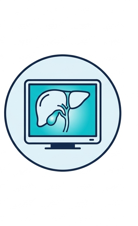 Illustration of bile duct imaging in the work-up for gallstones