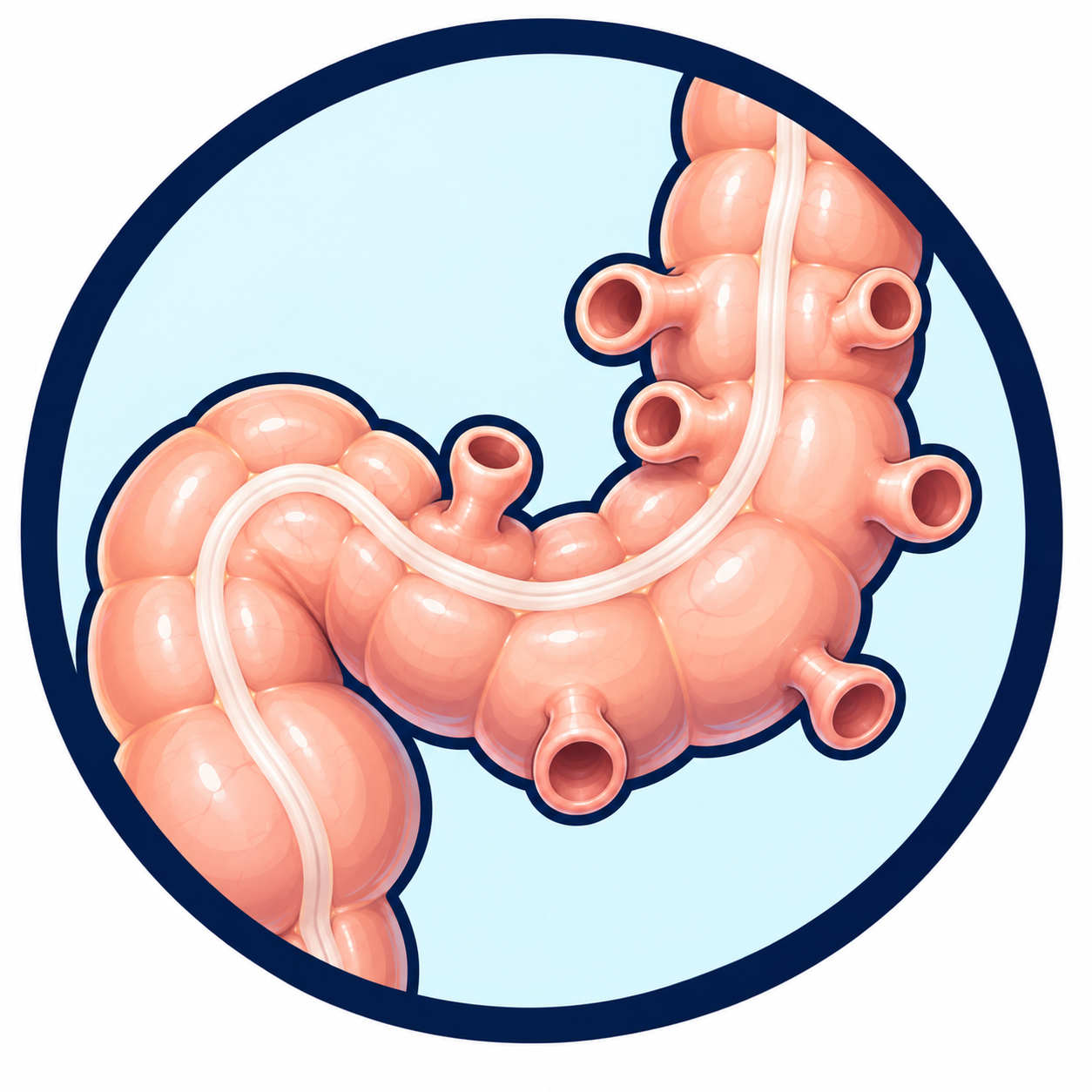 Illustration d'une diverticulite pouvant nécessiter une colectomie
