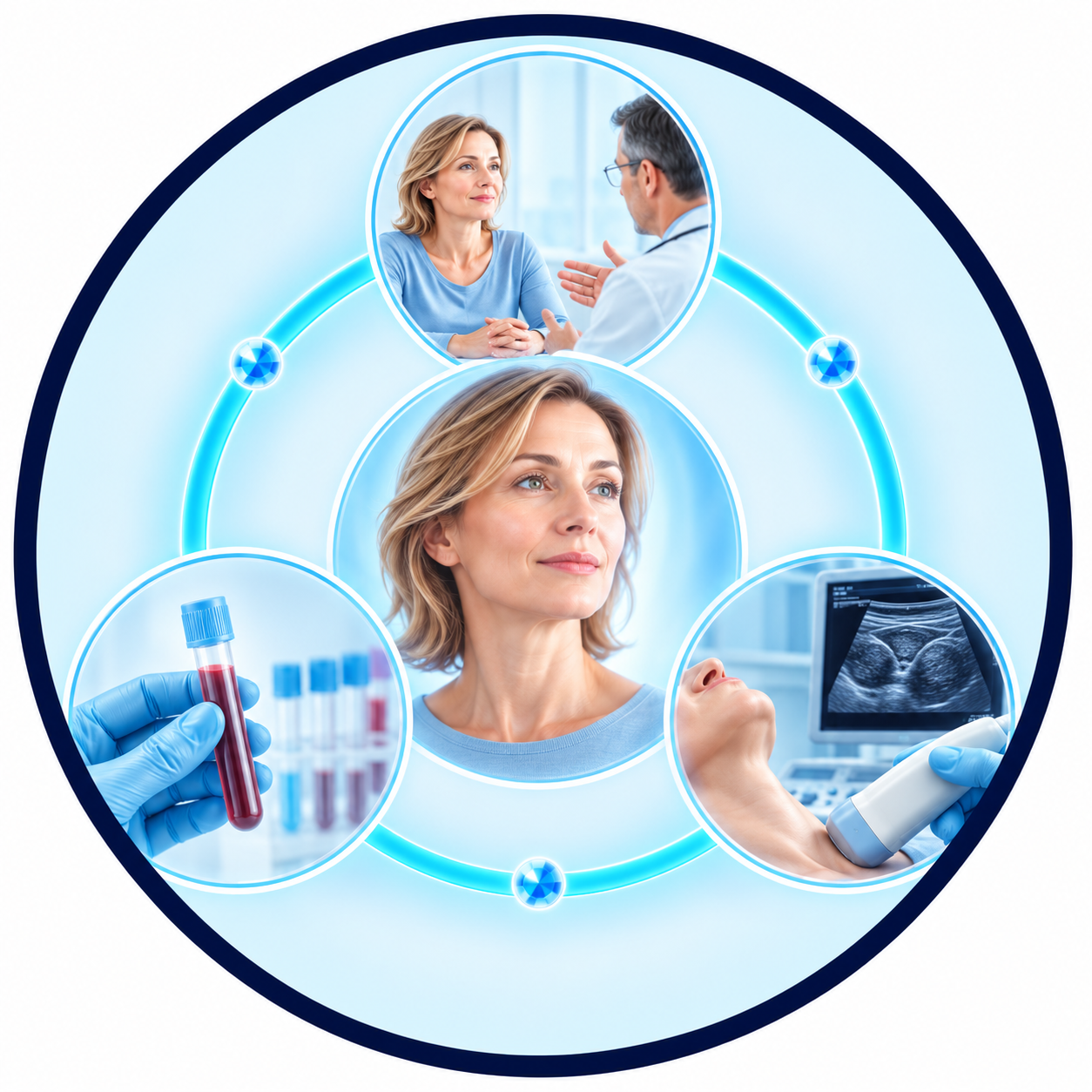 Medical, biological and radiological evaluation before a potential endocrine surgery