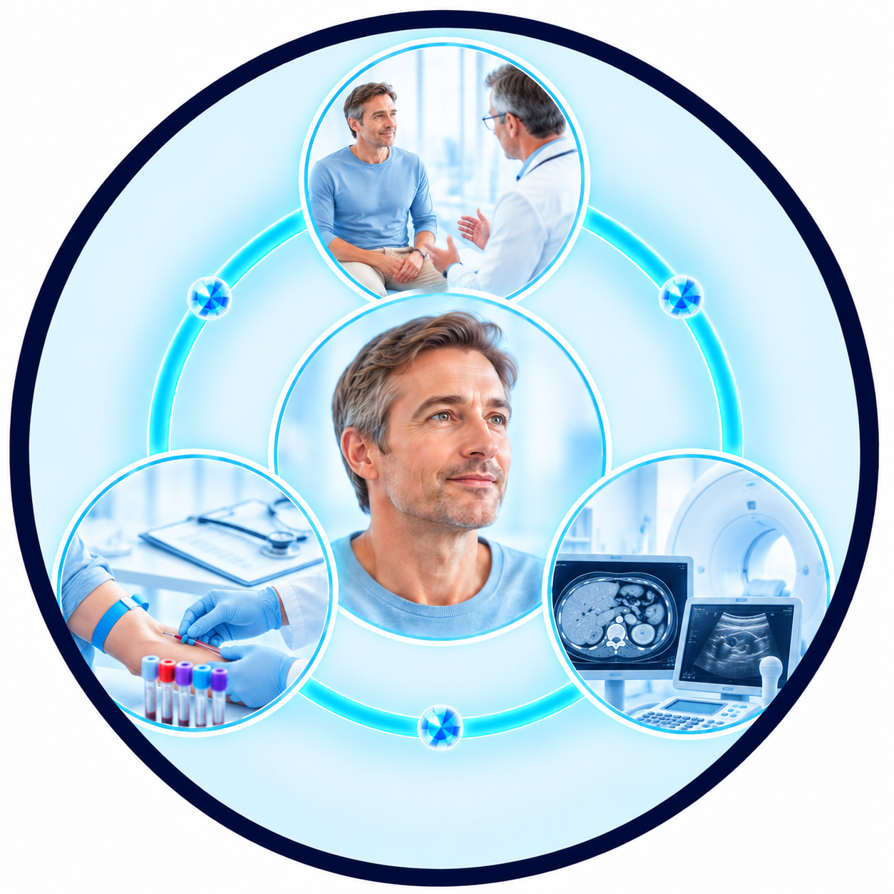 Medical evaluation before a possible visceral surgery